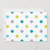 Jongensparen baby shower | Nordic beren bomen ster Kaart (Achterkant)