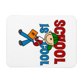 Jongensschool is cool magneet (Horizontaal)