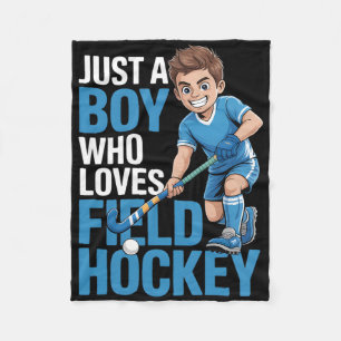 Jongensveld hockey fleece deken