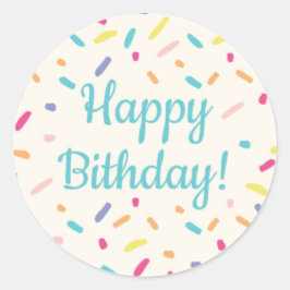 Jongensverjaardag - Donut Party - Sticker 3