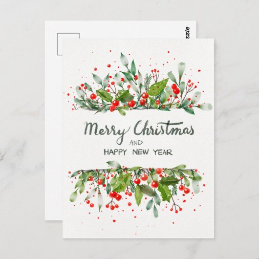 JONGER EN GOEDE JAAR BRIEFKAART (Voorkant / Achterkant)