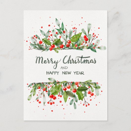 JONGER EN GOEDE JAAR BRIEFKAART (Voorkant)