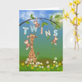 Jonger Oerwoud voor Twins Kaart (Gele Bloem)