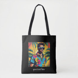 Jongere Hawaïaanse mannen Tote Bag