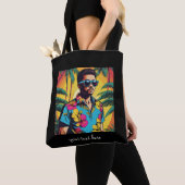 Jongere Hawaïaanse mannen Tote Bag (Dichtbij)