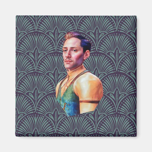 jongere magneet voor Man (Voorkant)