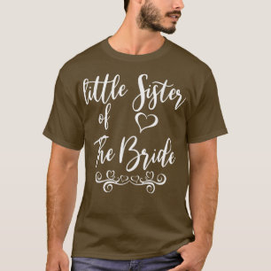 Jongere zus van bruid & bruidegom trouwmatching  t-shirt
