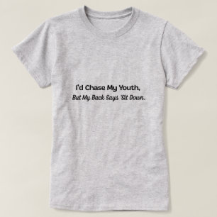 Jongeren achtervolgen t-shirt