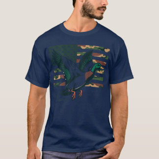 Jongeren Camo Wilde Eend Jacht Camoue Amerikaanse  T-shirt