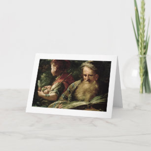 Jongeren en Leeftijd (olie op het paneel) Kaart