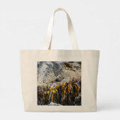 Jongeren pit op de rots grote tote bag (Achterkant)