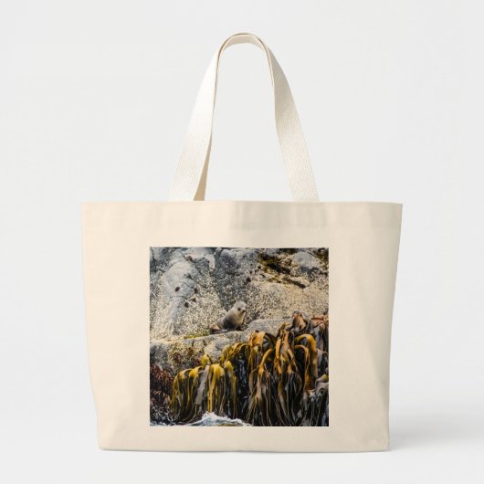 Jongeren pit op de rots grote tote bag (Voorkant)