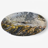 Jongeren pit op de rots papieren bordje (Gekanteld)