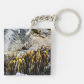 Jongeren pit op de rots sleutelhanger (Achterkant)