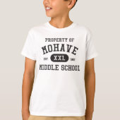 Jongeren sport-tek Property of Mohave M.S. t-shirt (Voorkant)