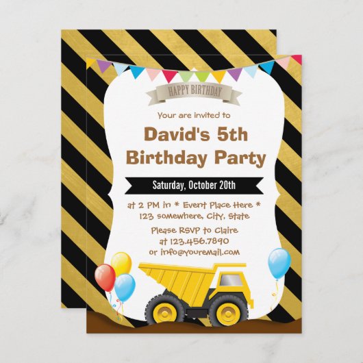 Jongerenbouw Vragendag bij feestdag Kaart (Voorkant / Achterkant)