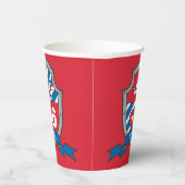 Jongerenbreien verjaardag gepersonaliseerde partij papieren bekers (Rechts)