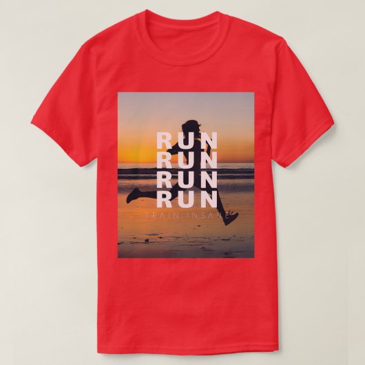 Jongerende sport Hartfrequentie en calorieverbruik T-shirt (Design voorkant)