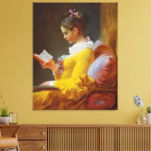 Jongerenlezing Jean-Honore Fragonard Canvas Afdruk (Insitu (Woonkamer))