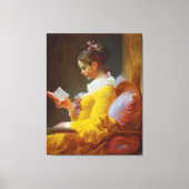 Jongerenlezing Jean-Honore Fragonard Canvas Afdruk (Voorkant)