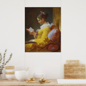 Jongerenlezing Jean-Honoré Fragonard Poster (Keuken)