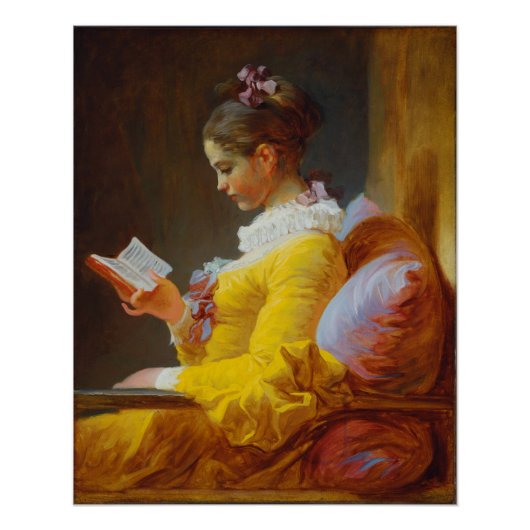 Jongerenlezing Jean-Honore Fragonard Poster (Voorkant)