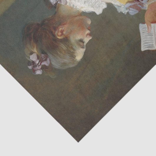 Jongerenlezing Jean-Honore Fragonard Tissuepapier (Detail)