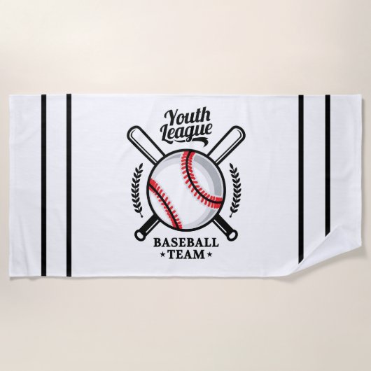 Jongerenliga Baseball Team Strandlaken (Voorkant)