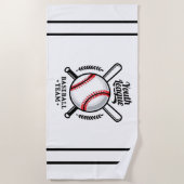 Jongerenliga Baseball Team Strandlaken (Voorkant)