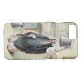 Jongerenmeisje dat terugkeert uit de Hammam in Caï Case-Mate iPhone Case (Achterkant (Horizontaal))