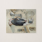 Jongerenmeisje dat terugkeert uit de Hammam in Caï Legpuzzel (Horizontaal)