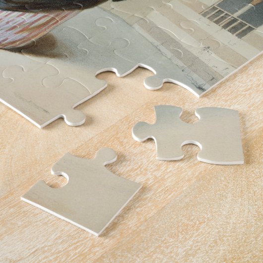 Jongerenmeisje dat terugkeert uit de Hammam in Caï Legpuzzel (Zijkant)