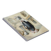 Jongerenmeisje dat terugkeert uit de Hammam in Caï Notitieboek (Rechterzijde)