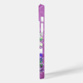 Jongerenmeisje met bloemen telefoontas Case-Mate iPhone case (Achterkant / Links)