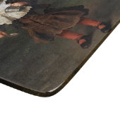 Jongerenmeisje met een lege beker (Ludwig Knaus) Snijplank (Hoek)