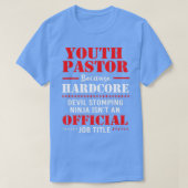 Jongerenpastor omdat Hardcore duivel stomping Ninj T-shirt (Design voorkant)