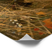 Jongerenplukkende bloemen  schilderij poster (Hoek)