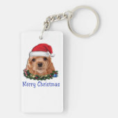 Jongerenpoppenkerst Sleutelhanger (achterkant)