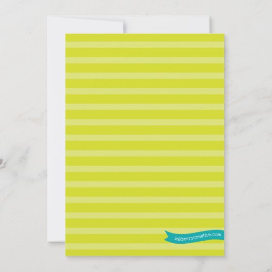 Jongerenrolschaatsen van de Birthday-partij - Chal Kaart (Achterkant)