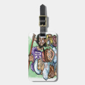 Jongerensport Bagagelabel (Voorkant verticaal)