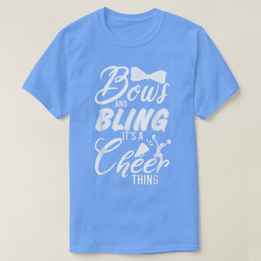 Jongerententeam klaagt over Cheerleader bows en bl T-shirt (Design voorkant)