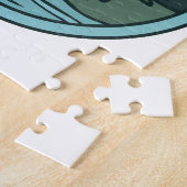 Jongerenzomerkamp, eilandhut, met aangepast teken legpuzzel (Zijkant)