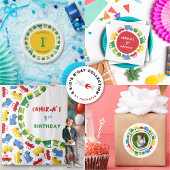 Jongetenspeelgoed Colorful Fun Transport Birthday  Bedankdoosjes