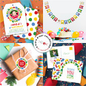 Jongetenspeelgoed Colorful Fun Transport Birthday  Bedankdoosjes