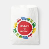 Jongetenspeelgoed Colorful Fun Transport Birthday  Bedankzakje (Voorkant)