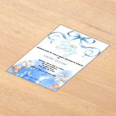 JONGETJE ACRYL UITNODIGINGEN (Laagn)