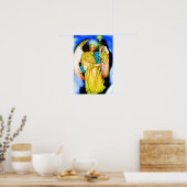 JONGETJE ENGEL POSTER (Keuken)