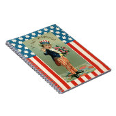  jongetje Sam op 4 juli Notitieboek (Rechterzijde)