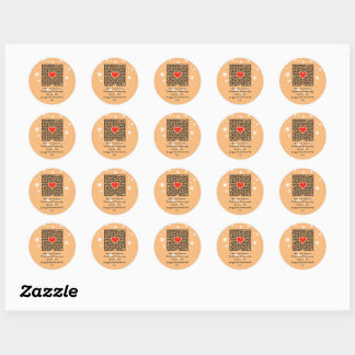Jonggezellenfeest accessoire klassieke ronde stick sticker