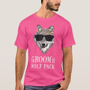 Jonggezellenfeest Bruidegom'S Wolf Pack T-shirt